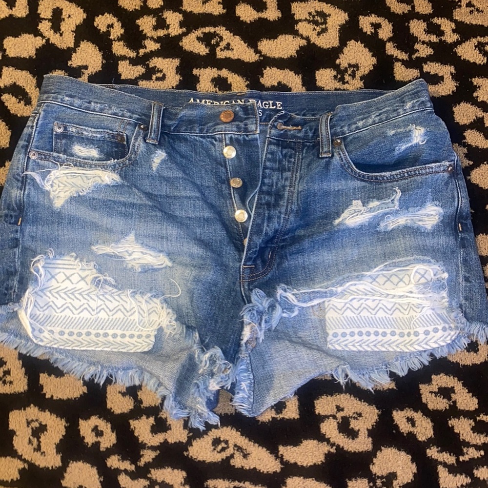 High waisted shorts